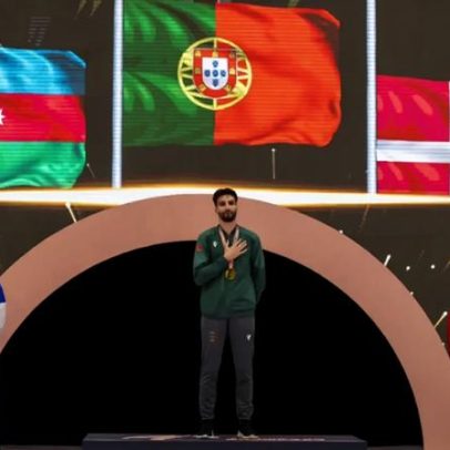 Telefonema do Presidente emociona ginasta Vasco Peso