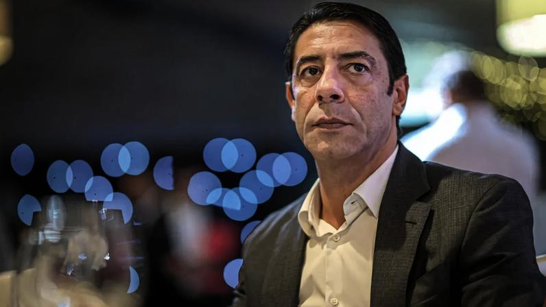 Rui Costa, presidente do Benfica