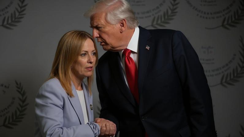 Depois de a descrever como uma aliada, há um mês, Donald Trump diz agora que Giorgia Meloni não tem coragem