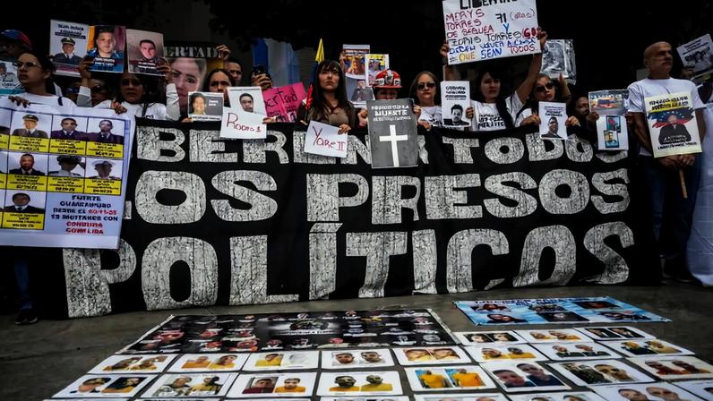 Manifestação pela libertação de todos os presos políticos