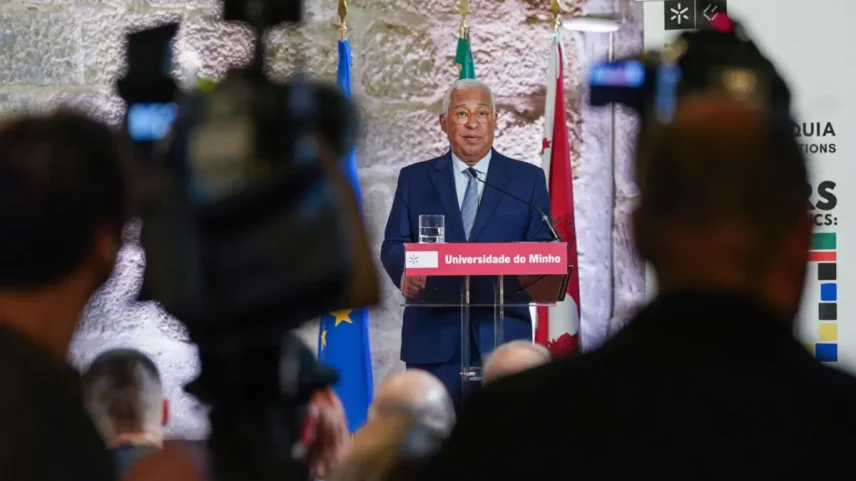António Costa participou nas comemorações dos 50 anos do curso de Relações Internacionais da Universidade do Minho