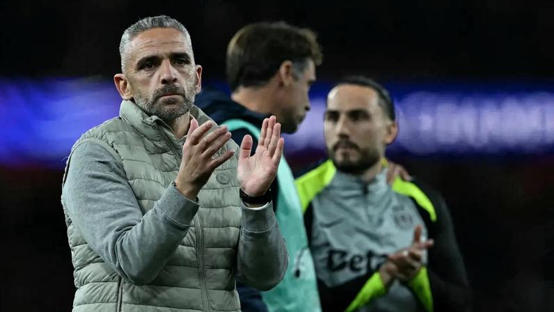 Rui Borges após eliminação da Champions League: fomos superiores ao Arsenal