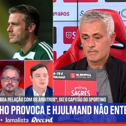Análise mostra que Hjulmand tinha mais amarelos, refutando narrativa de Mourinho