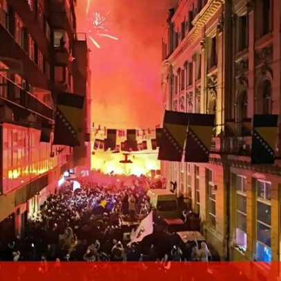 Milhares celebram qualificação da Bósnia para o Mundial 2026 em Sarajevo