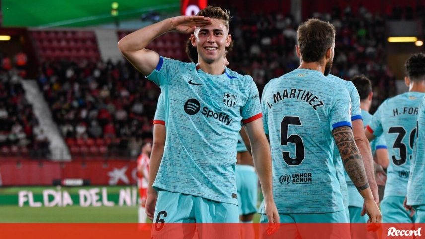 Fermín é figura do Barcelona