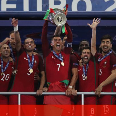 Os 10 jogadores portugueses com mais internacionalizações