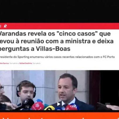 Varandas e Villas-Boas sem tréguas; Prestianni quebra silêncio após polémica