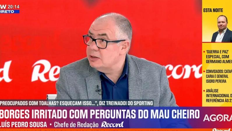 Resposta de Rui Borges caricatura posição de Varandas após reunião
