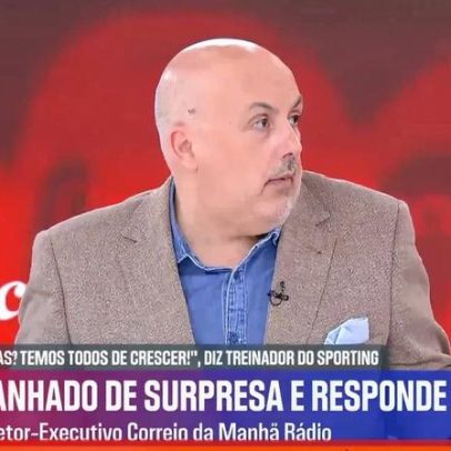 Rui Borges questionado sobre resposta à pergunta de andebol e viagens recentes