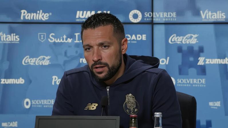 Francesco Farioli fala de cheiro que lhe dá imenso prazer