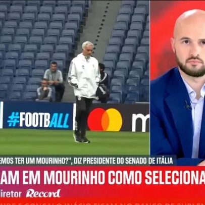 Vítor Pinto comenta possibilidade de Mourinho treinar a Itália