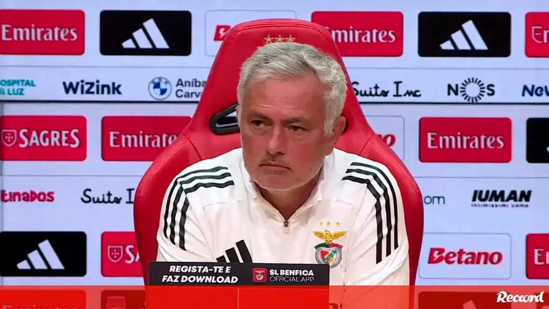José Mourinho: «Se na próxima época não houver Otamendi, António Silva e Tomás Araújo dão garantias»