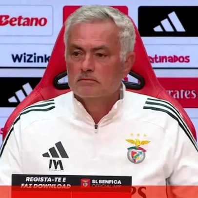 Mourinho comenta publicação do Benfica após Sporting-Santa Clara