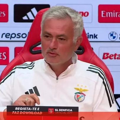 Mourinho questiona se o Benfica tem beneficiado desde o início da época