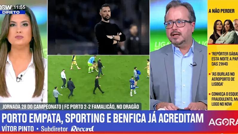 Vítor Pinto avisa: Farioli verá críticas ao Ajax no Twitter