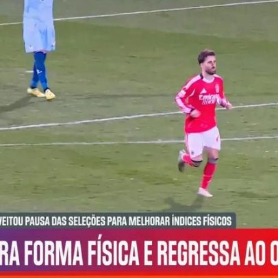 Mourinho mantém fé em Rafa, Benfica reforça confiança no avançado