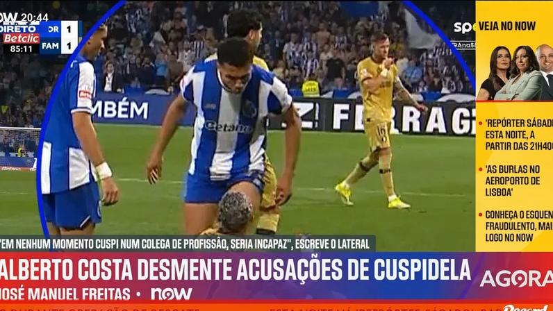 Alegada cuspidela de Alberto em foco no Record na Hora