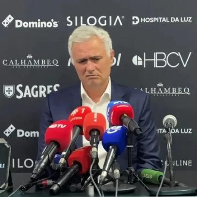 Mourinho diz que empate com Casa Pia eliminou chances de sermos campeões