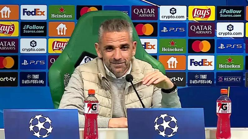 Rui Borges revela conversa com Gyökeres que o ajudou a ser campeão nacional