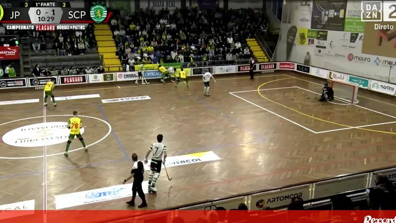 Transmissão em direto Juventude Pacense vs Sporting no hóquei em patins