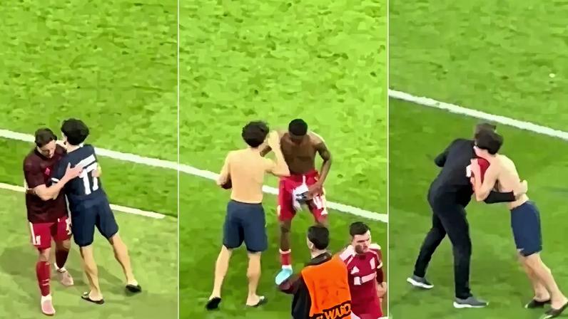 Vitinha esperou 20 minutos para entregar a camisola ao adversário