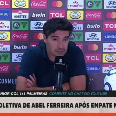 Abel Ferreira ironiza sobre a arbitragem e o VAR