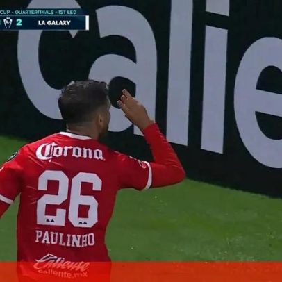 Paulinho faz hat-trick na vitória do Toluca e continua imparável