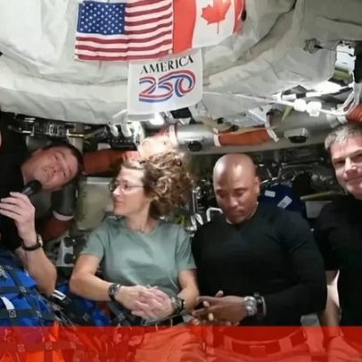 Reid Wiseman recorda homenagem da tripulação Artemis II à sua mulher