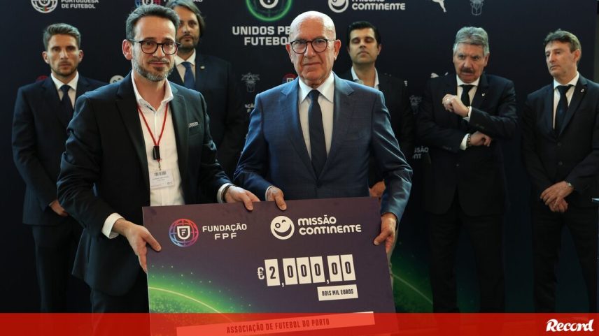 AF Porto recebe 2 mil euros do projeto 'Unidos pelo Futebol'