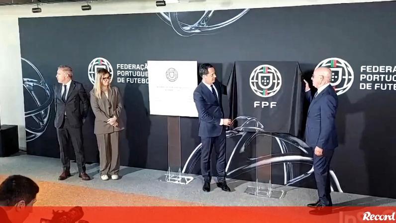 Inauguração das novas instalações da FPF no Porto