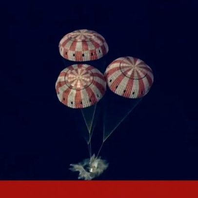 Astronautas da Artemis II regressam à Terra; cápsula amerou no Pacífico