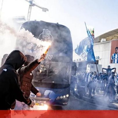 Mar azul do Dragão chega à linha