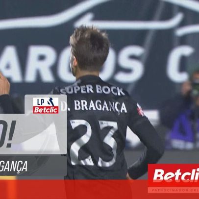 Bragança dá vantagem ao Sporting e iguala melhor época da carreira
