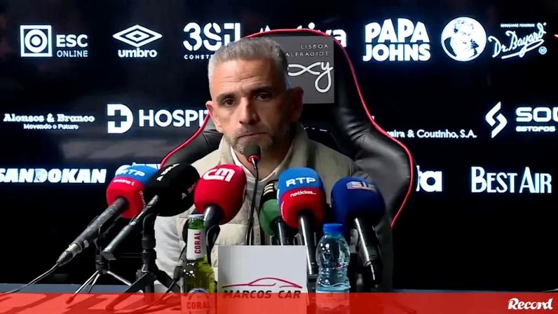 Rui Borges reage a jornalista da CMTV: não é treinador e seria despedido em 15 dias