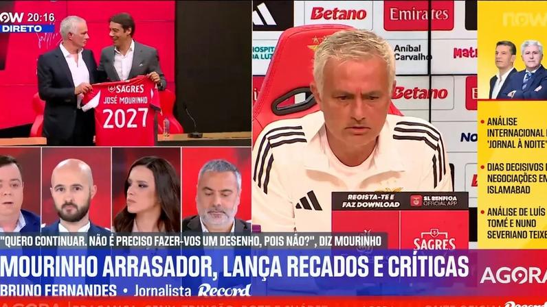 «Mourinho puxa dos galões mas também do 'paninho' para limpar troféus do museu»