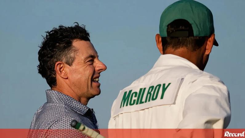 Rory McIlroy empata na liderança do Masters de Augusta