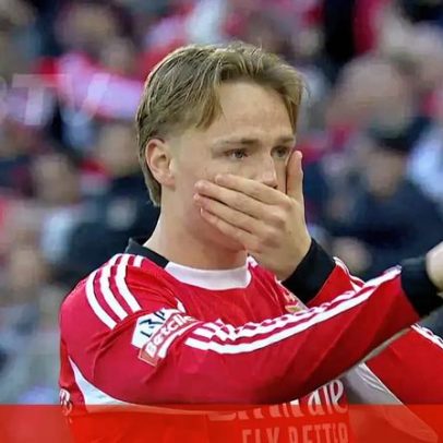 Schjelderup abre o marcador aos 3 minutos na Luz