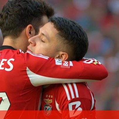 Prestianni brilha com dois golos e duas assistências, Rafa faz o 2-0