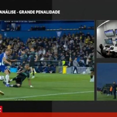 Polémica na Amoreira: Froholdt cai na área, árbitro consulta VAR e não marca