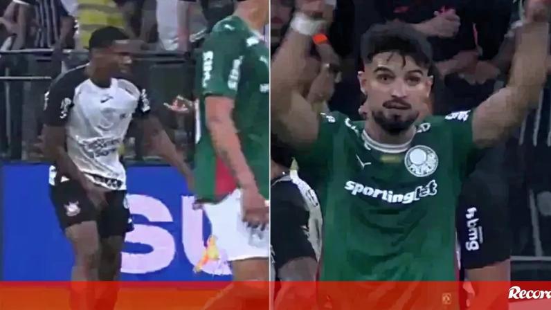 André deixou o Timão com menos um em campo a partir do minuto 35