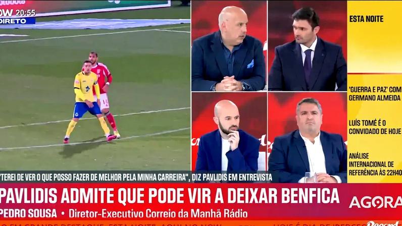 «Há dois momentos na época de Pavlidis: o falhanço estrondoso no Dragão e um antes e depois da chegada de Rafa Silva»