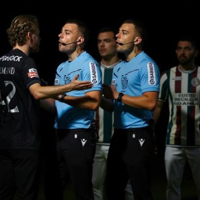 Vítor Pinto afirma que árbitro tem autoridade física e não precisa encostar-se a Hjulmand