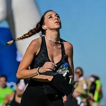 Corrida com o número 20 na memória