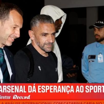 Rui Borges e Sporting em acordo firme; renovação ainda por anunciar