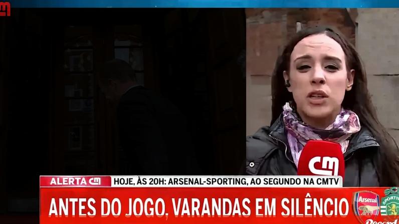 CMTV questiona Varandas sobre o tudo ou nada do Sporting frente ao Arsenal