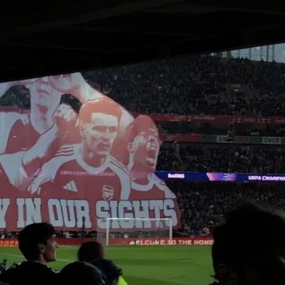 Espetáculo digno de Champions antes do Arsenal-Sporting