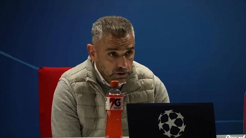 Rui Borges diz ter orgulho pelos dois jogos frente a melhores equipas da Europa