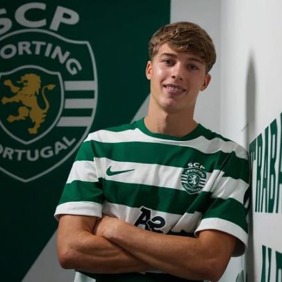 Médio dos juvenis assina contrato profissional com o Sporting