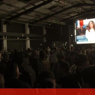 Adeptos do FC Porto celebram nas instalações do Notts County