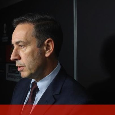 António Salvador: ainda assim na meia-final da Liga Europa